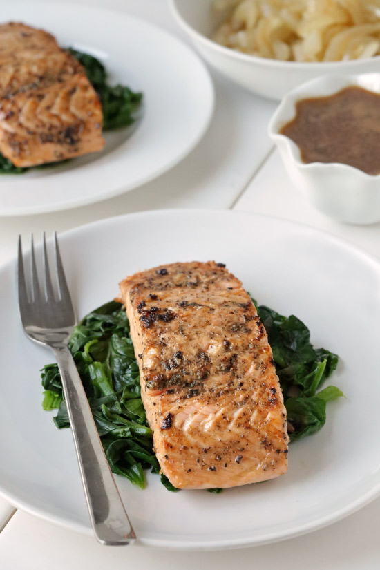 Cracked Pepper Salmon