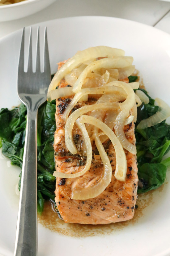 Cracked Pepper Salmon