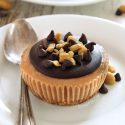 Vegan No-bake Peanut Butter Pies (paleo option)