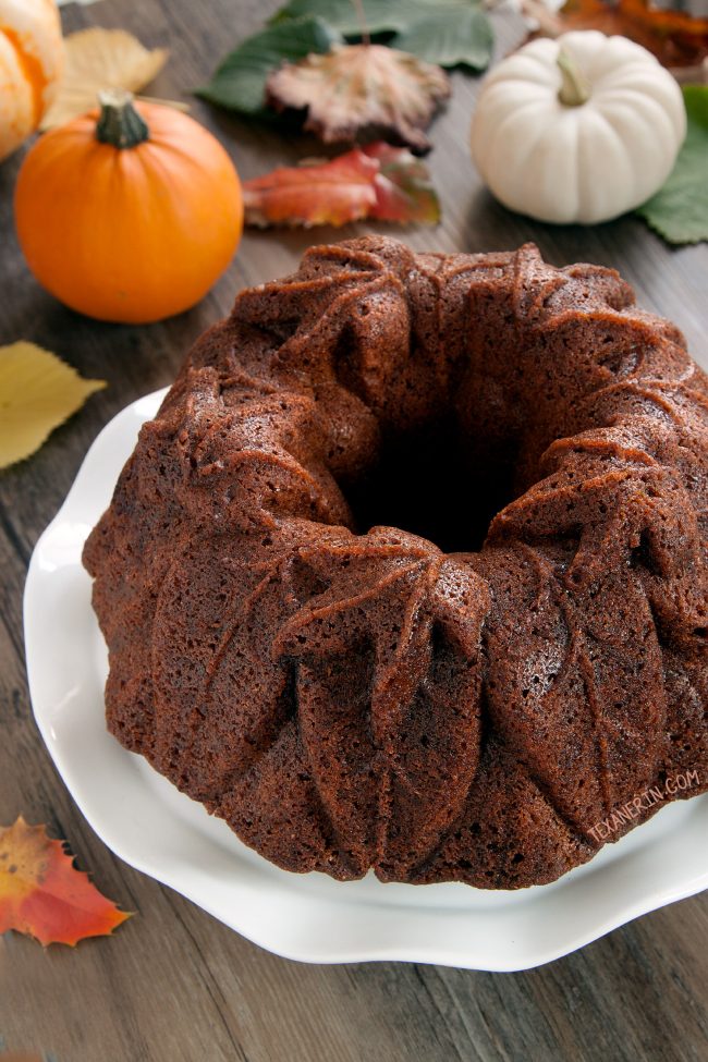 Bourbon Pumpkin Cake (can be made with gluten-free, all-purpose and whole grain flour)