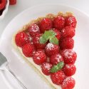 Raspberry Almond Tart (gluten-free option)
