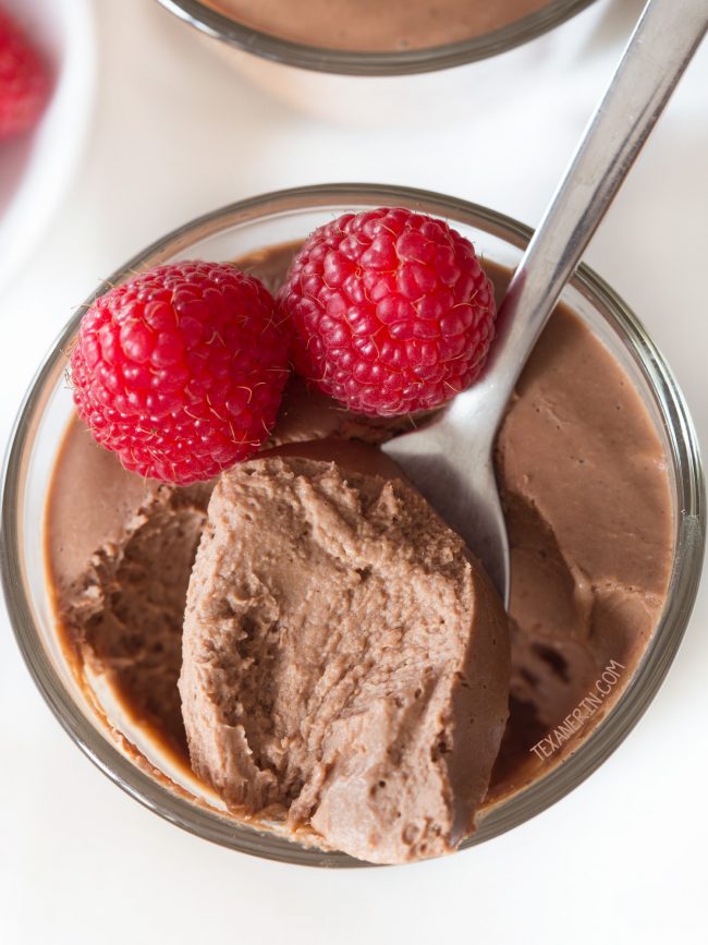 chocolate mousse no cream cocoa powder