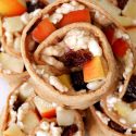 Healthy Wraps with Peanut Butter and Apple