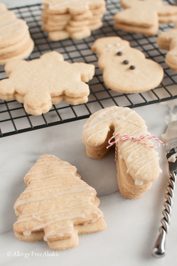 Gluten-free dairy-free sugar cookies