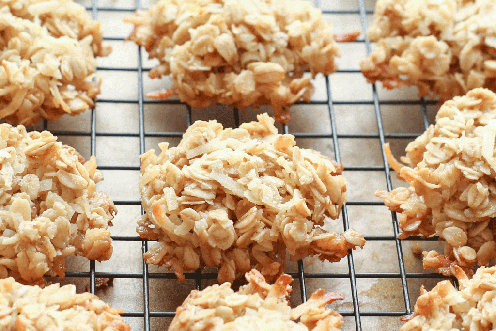 Coconut lover's oatmeal cookies