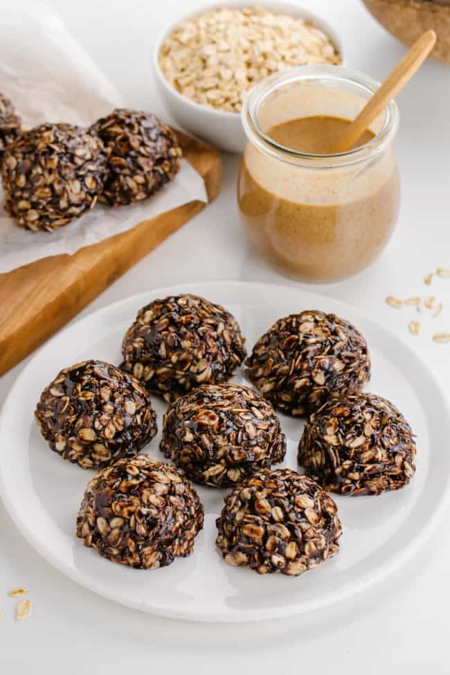 No-bake chocolate oatmeal cookies