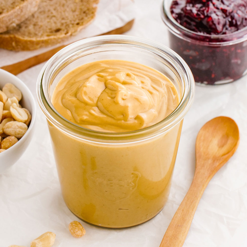 What's the most effective way to mix a jar of natural peanut butter? -  Seasoned Advice