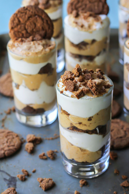 Healthy Pumpkin Mousse Parfaits