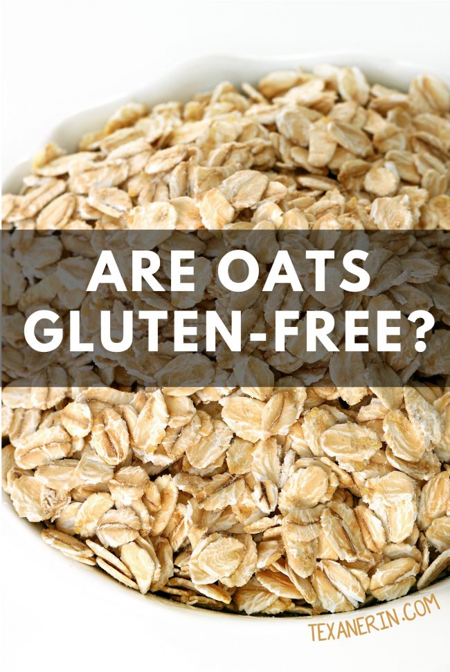 Are oats gluten-free? Yes! But be sure to read the post for a few caveats.