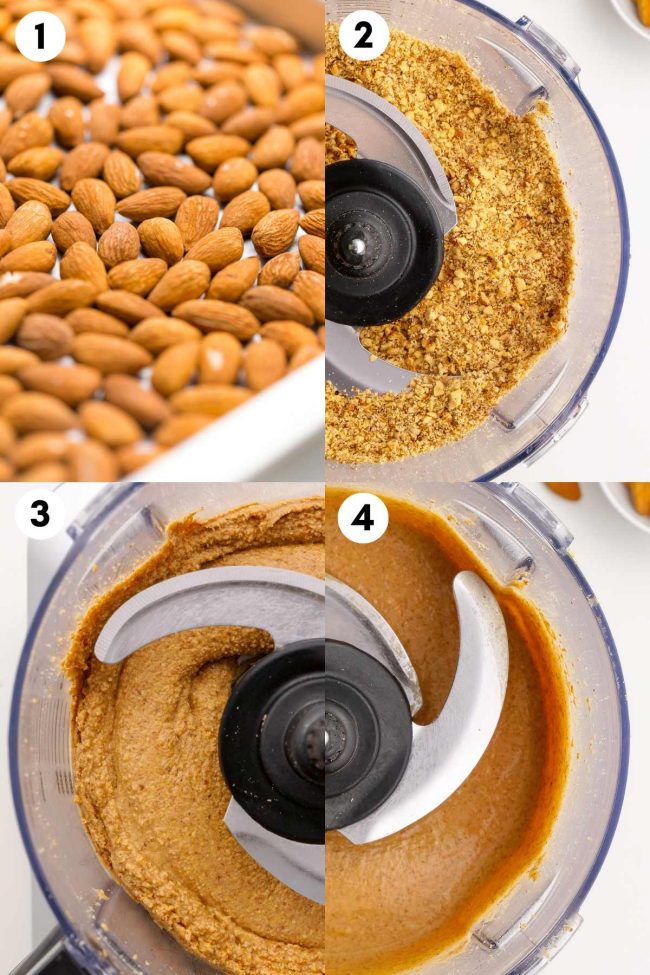 How to Make Almond Butter (in 1 Minute!) - Almond Butter Recipe