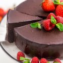 Vegan Chocolate Cheesecake (paleo, no-bake)