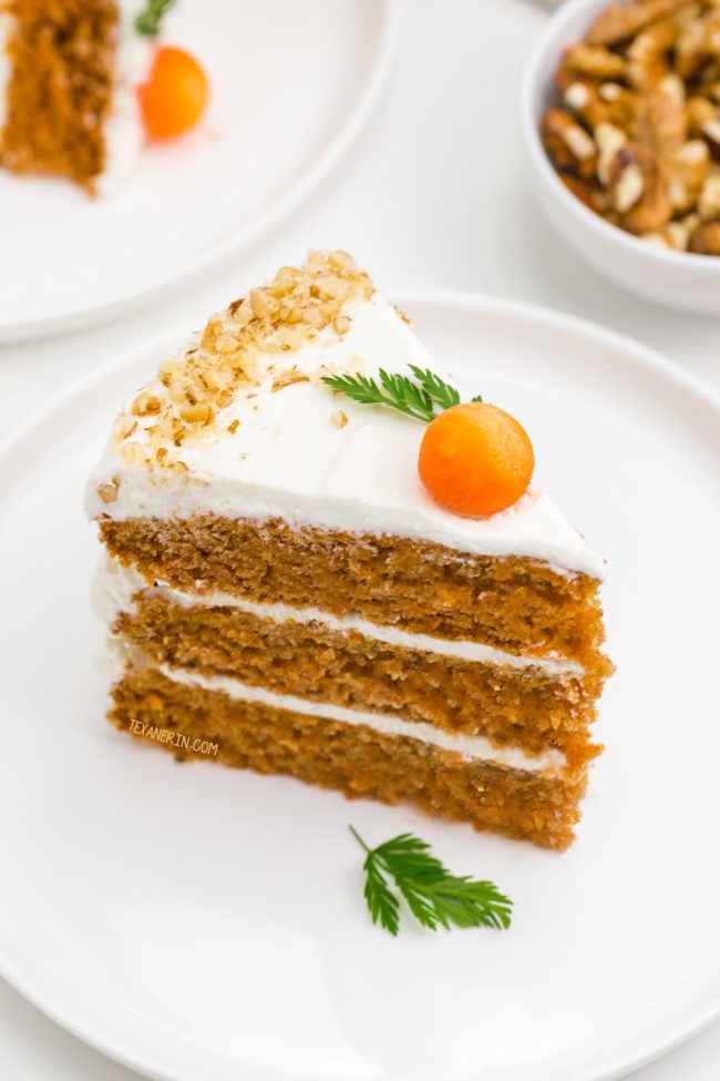 Gluten Free Carrot Cake Perfect Texture So Moist Texanerin Baking