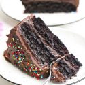 Vegan Chocolate Cake – Super Fudgy! (gluten-free options)