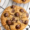 Vegan Peanut Butter Cookies (gluten-free, paleo, low-carb options)