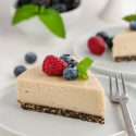 Vegan Cheesecake Recipe (paleo, no-bake)