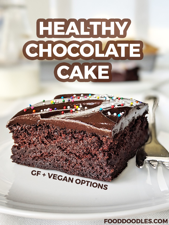 Healthy chocolate cake