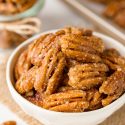 How to Make Candied Pecans – just 3 ingredients! (paleo, vegan)