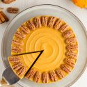 Vegan Pumpkin Cheesecake (paleo, no-bake)