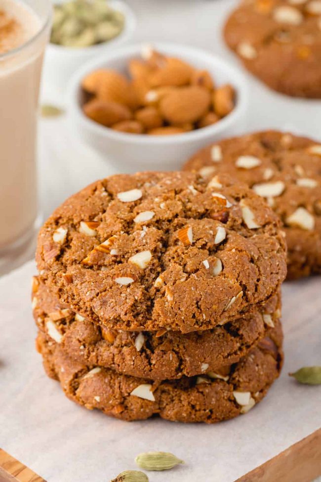 Chai Spiced Cookies (paleo, vegan) - Texanerin Baking