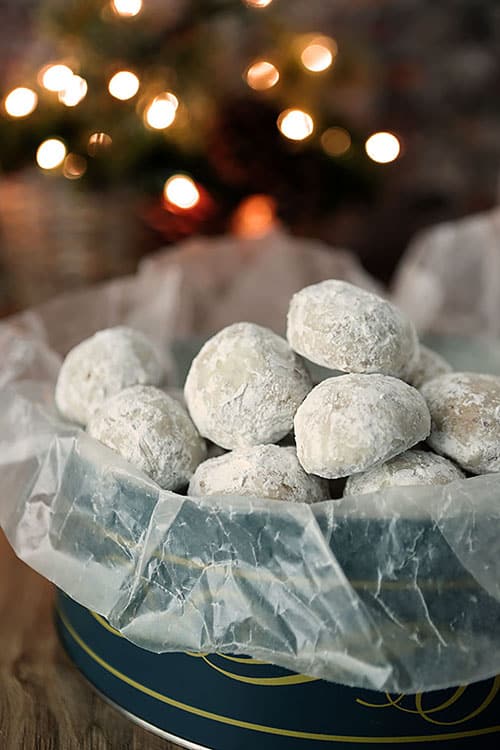 Pecan Butter Ball Cookies