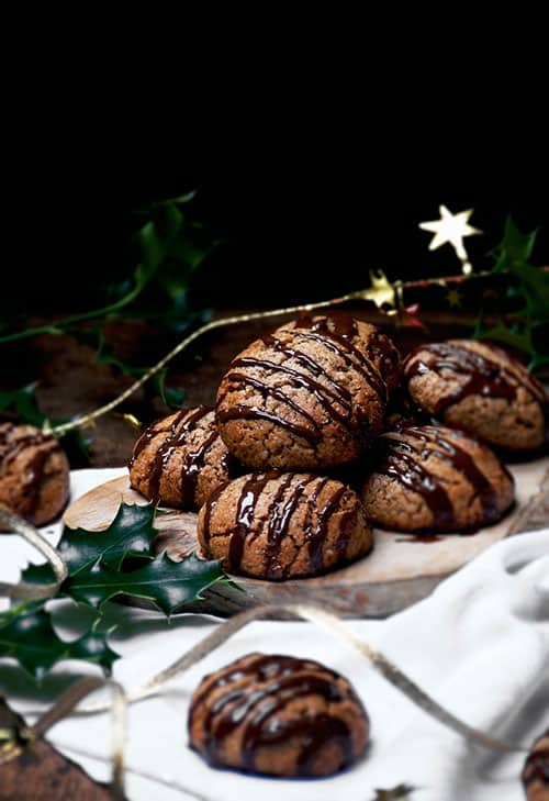 Vegan Lebkuchen (German spiced cookies)