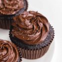 Gluten-free Chocolate Cupcakes (vegan option)