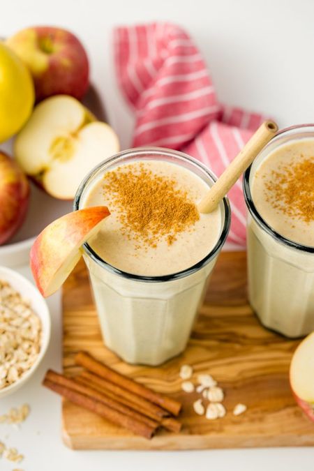 Easy Recipes for Kids to Make - apple pie smoothie