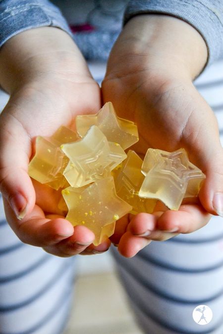 Recipes for kids to make - healing ginger lemon gummies