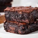 Almond Flour Brownies – Super Gooey! (paleo option)