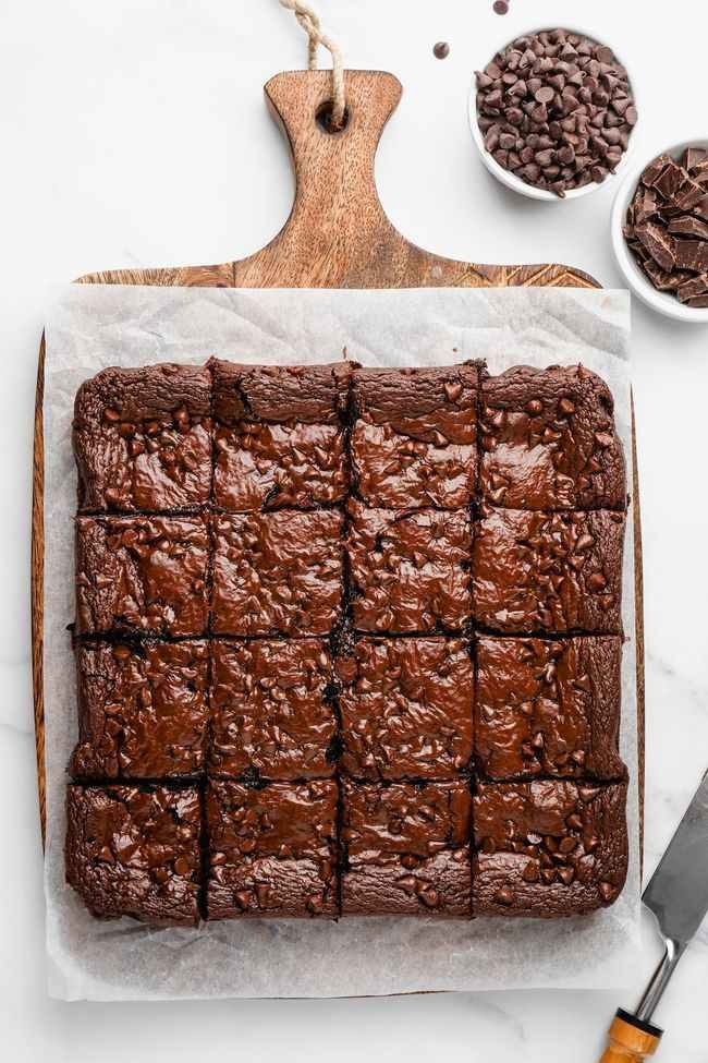 These almond flour brownies are just as delicious as traditional gooey brownies but are made entirely with almond flour and can easily be made paleo and dairy-free. Super easy to make!