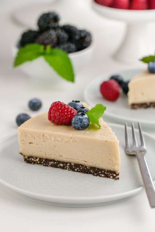 Paleo Desserts - Vegan Cheesecake Recipe