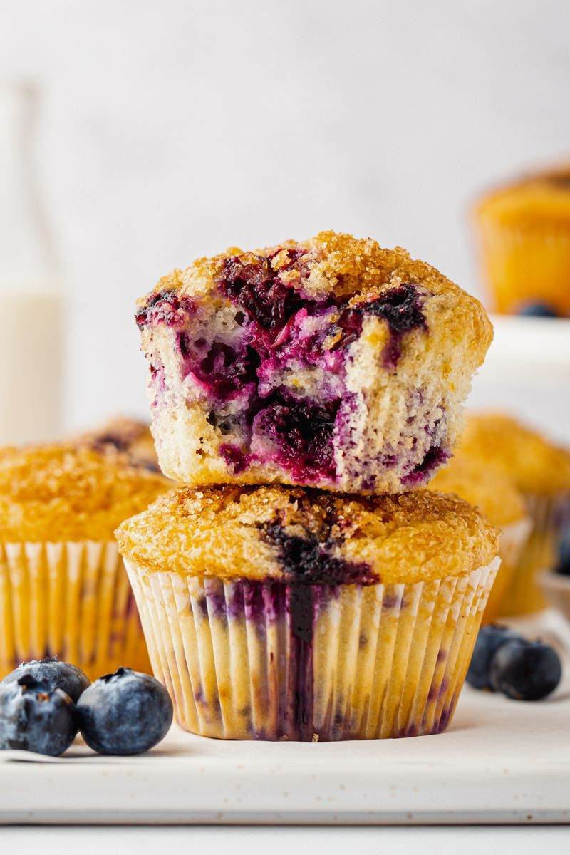 Gluten-free Blueberry Muffins (the BEST texture!) - Texanerin Baking