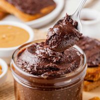 Chocolate Almond Butter in Jar
