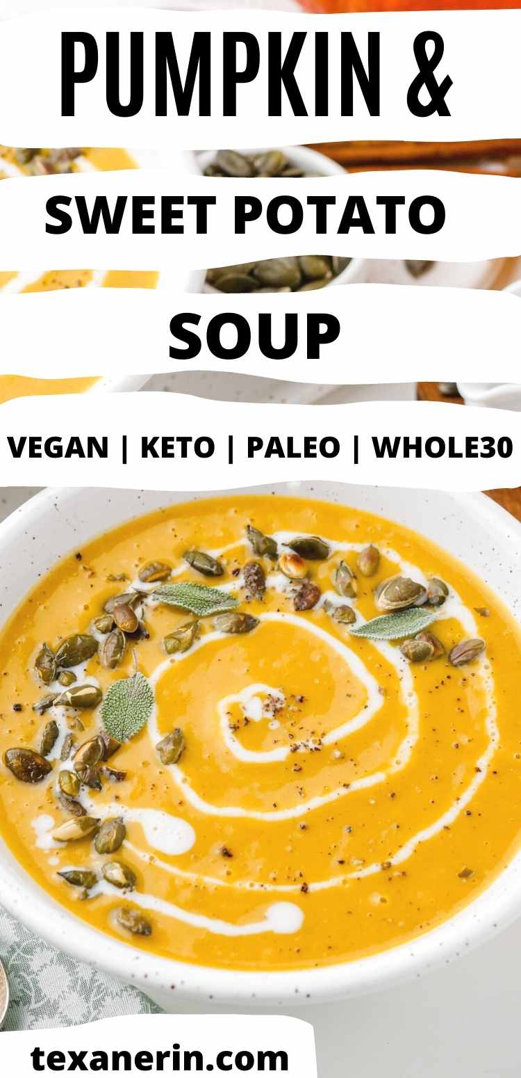 Pumpkin and Sweet Potato Soup