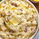 Red Skinned Mashed Potatoes (super creamy, easy to make!)