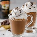 Baileys Hot Chocolate (4 Ingredients, ultra rich, creamy!)