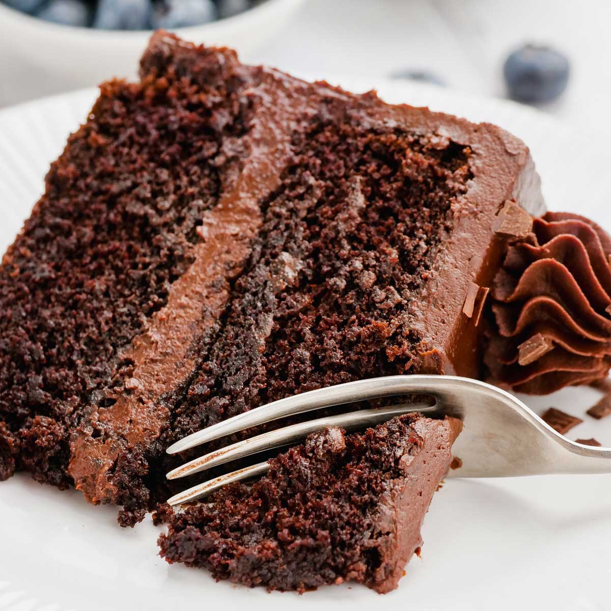 3 Ingredient Chocolate Cake - Rich And Delish