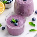 Blueberry Avocado Smoothie (ultra rich, creamy, flavorful!)
