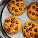 Air Fryer Chocolate Chip Cookies (THE perfect texture!)