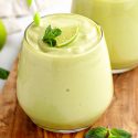 Vietnamese Avocado Smoothie (traditional and healthy versions)