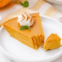 Crustless Pumpkin Pie (so creamy! keto option)
