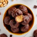 Keto Peanut Butter Balls (perfect texture!)