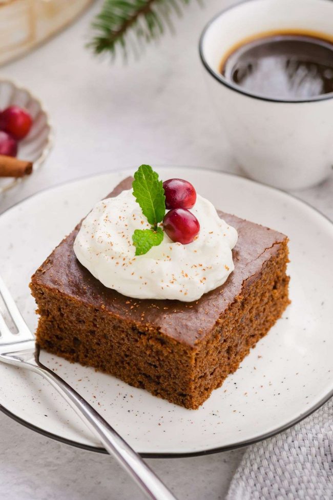 Gluten-Free Gingerbread Cake {Dairy-Free Option} - Mama Knows Gluten Free