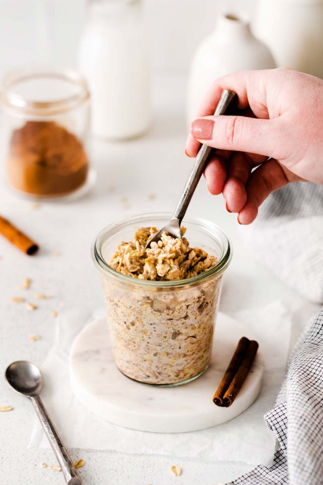 Healthy Overnight Oats (3 Flavors) - Bigger Bolder Baking