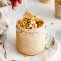 PB2 Overnight Oats (so peanut buttery!)