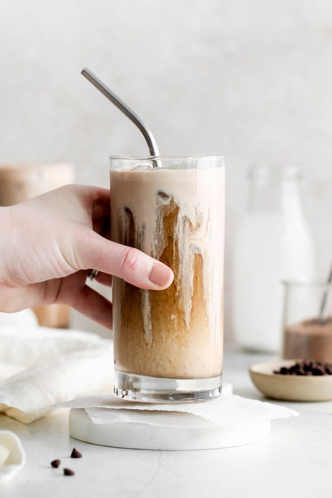 Chocolate Cream Cold Brew Recipe {Starbucks} - We are not Martha