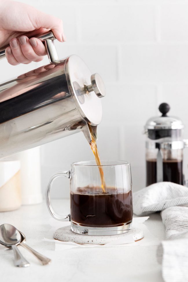 French Press Cold Brew - Texanerin Baking