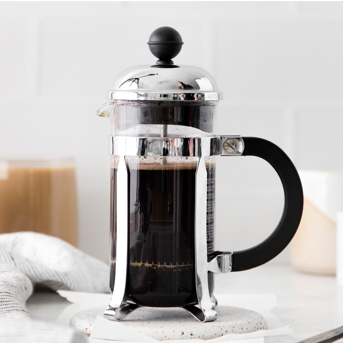 How to Make French Press Coffee - A Beautiful Mess