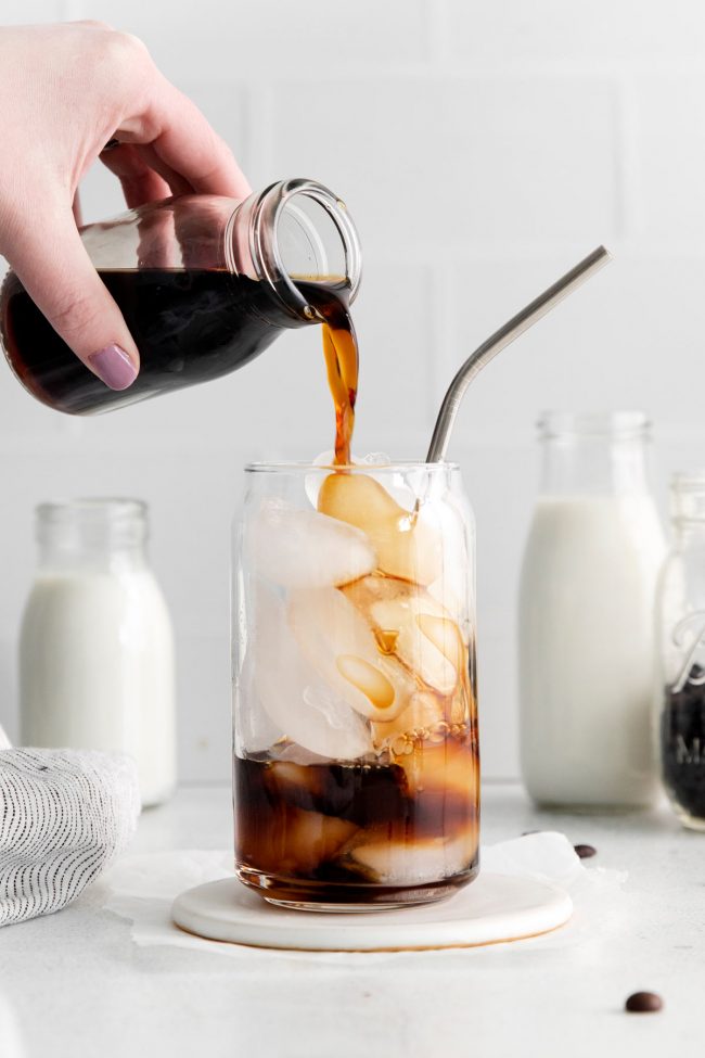 French Press Cold Brew - Texanerin Baking