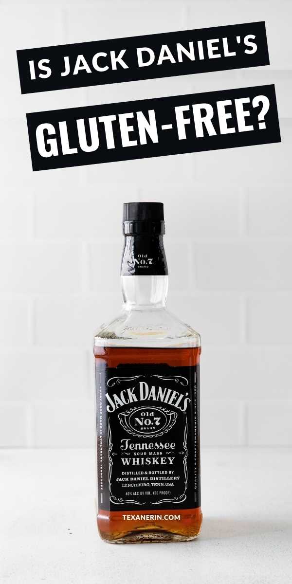 is jack daniels sauce gluten free